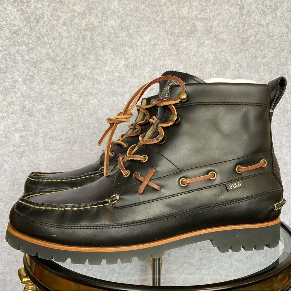 P10 Polo Ralph Lauren Ranger Mid Boots 11.5